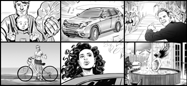 Black and White Storyboard Artist