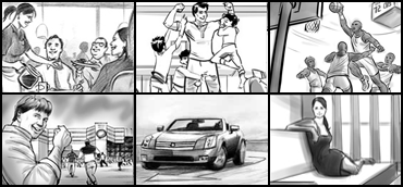 Black and White Storyboard Artist